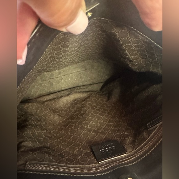 Gucci 💚❤️💃 Sherry Line Web Canvas Bag - Picture 10 of 12